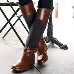 Tory Burch Blaire Riding Boots Size 8